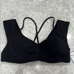 Athleta cinch built in bra crop